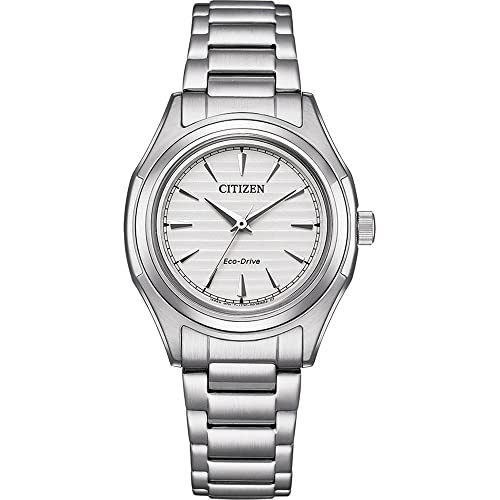Bild von Eco-Drive Sports Damenuhr Weiß