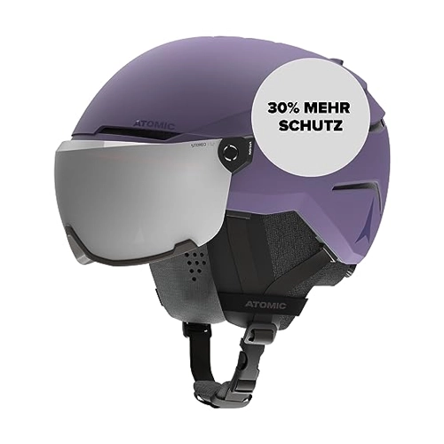 Bild von Atomic Savor Stereo Visor Visier Skihelm (55-59 cm, light purple)
