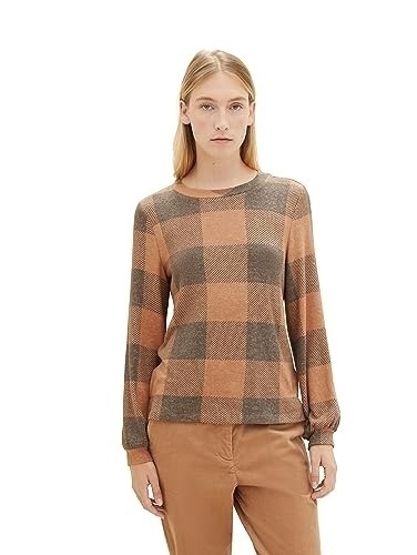 Bild von Rundkragen Langarmshirt uni