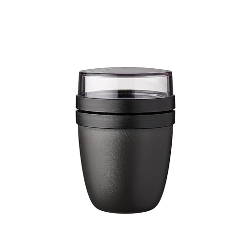 Bild von Mepal Lunchpot Ellipse Nordic black, 500 + 200 ml
