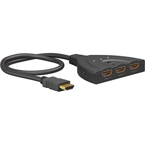 Bild von GOOBAY HDMI-Umschaltbox 3 auf 1, 4K, 60 Hz