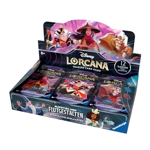 Bild von Disney Lorcana: Aufstieg der Flutgestalten - Booster Display (24 Packs) (Erw.) (deutsch)