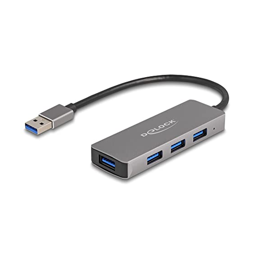 Bild von Delock 4 Port USB 5 Gbps Hub mit USB-A