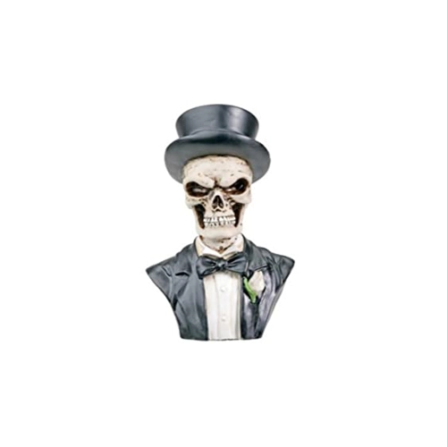 Bild von Skelett Bräutigam Statue 11cm  Skelett Figur