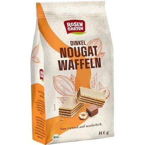 Bild von Nougat-Dinkelwaffeln