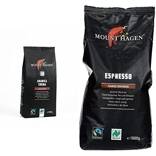 Bild von Mount Hagen Arabica Crema Bio Vorteilspaket 4 x 1kg