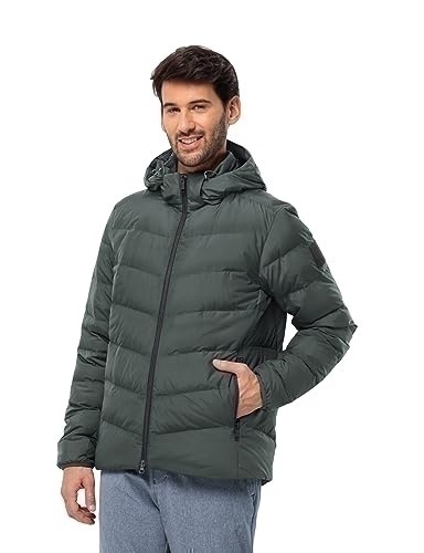 Bild von Jack Wolfskin Colonius Jacket Men Daunenjacke Herren L grau slate green