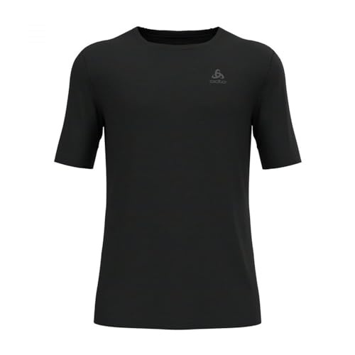 Bild von Odlo Merino 200 Bl Top Crew Neck S/S M Herren (Schwarz S ) Skitourenbekleidung