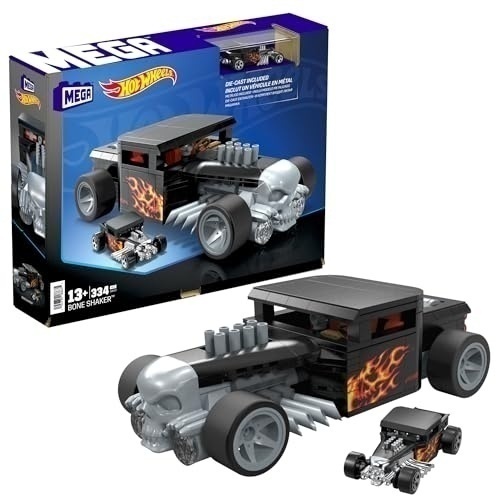 Bild von Mattel Konstruktionsspielzeug MEGA Hot Wheels Collector Bone Shaker