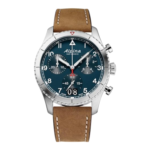 Bild von Startimer Pilot Chrono Big Date Herrenchronograph Blau