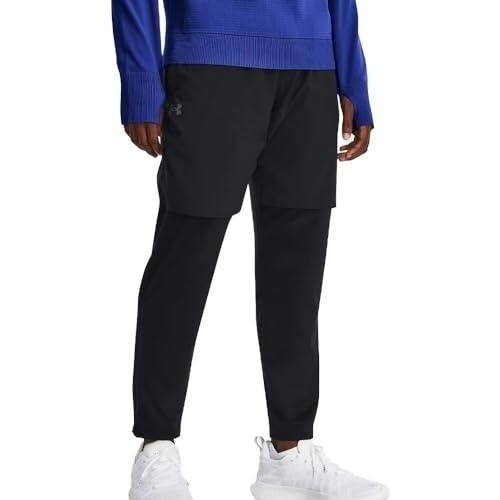 Bild von Under Armour Qualifier Elite Cold Laufhose Herren in schwarz, Größe: XXL