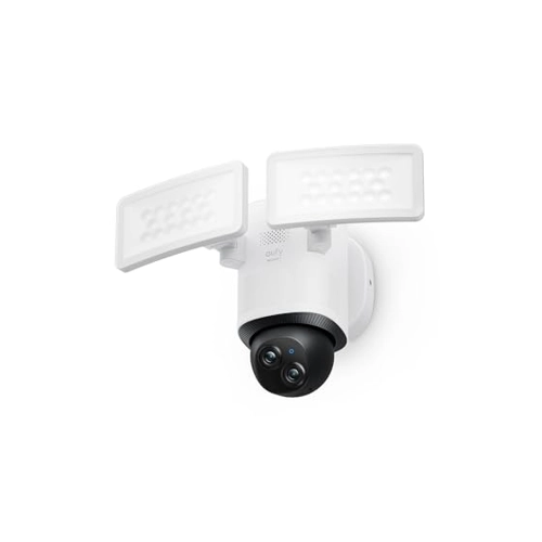 Bild von eufy Floodlight Cam E340 - 360° Dual Flutlicht-Kamera - Weiß