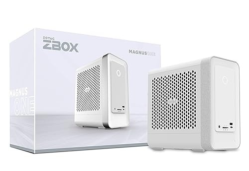 Bild von Zotac ZBOX Magnus One ERP74070W Mini PC Intel Core i7-13700, 16 GB DDR5-5000 RAM, 1 TB M.2 SSD, NVIDIA GeForce RTX 4070 (12GB GDDR6X), WIFI 6, Bluetoo