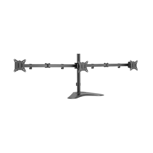 Bild von LOGILINK Monitorhalterung BP0174, 3-fach, 43,2 - 68,6 cm (17" - 27"), Aluminium