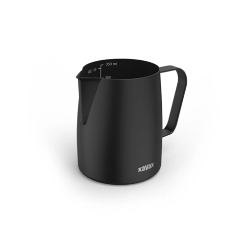 Bild von Xavax Barista-Milchkännchen 350ml, Schwarz-Matt