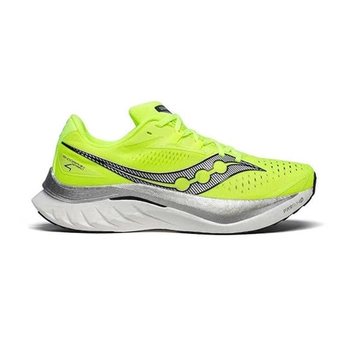 Bild von Saucony Endorphin Speed 4 Gelb Fluor AW24 Schuhe, Größe 40,5 - EUR
