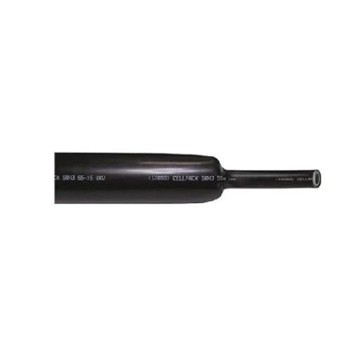 Bild von Cellpack Warmschrumpfschlauch Schrumpfrate 3 : 1 SRH3/22-5/BK/1m - 443960