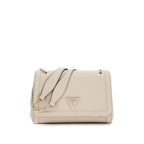 Bild von Guess Noelle Convertible Crossbody Flap  in Beige (3.5 Liter), Schultertasche