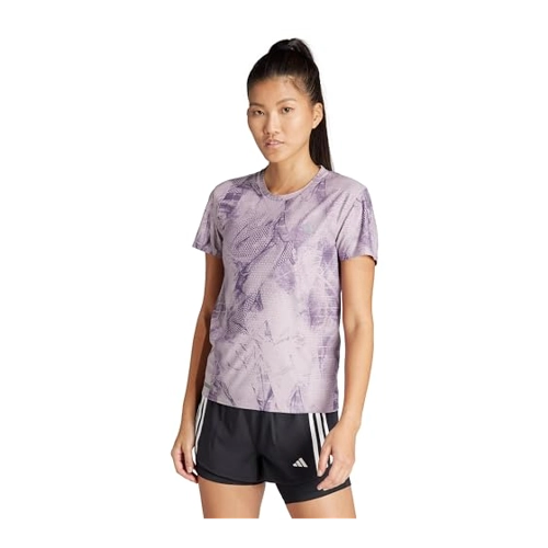 Bild von Adidas Ultimateadidas AOP Laufshirt Damen violett Gr. XS