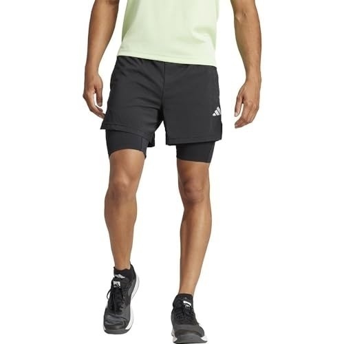 Bild von adidas M Gym+ Woven 2in1 Short Herren (Schwarz XXL ) Fitnessbekleidung