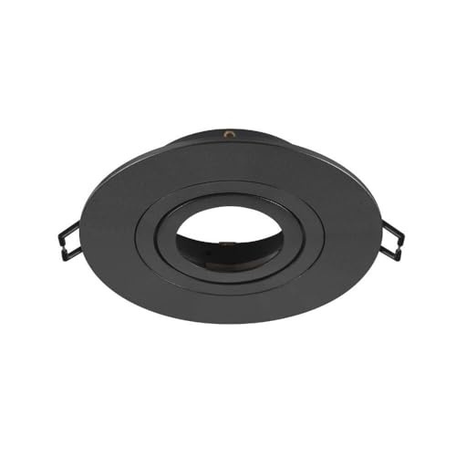 Bild von Deckeneinbauring New Tria in Schwarz rund 110mm