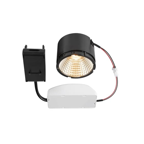 Bild von LED Deckeneinbauleuchte New Tria in Schwarz 13,3W 1130lm 2700K 38°
