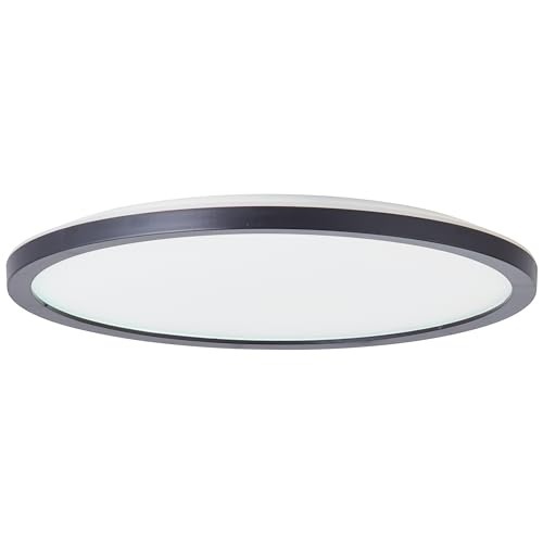Bild von LED Panel Brennan in Schwarz und Weiß 17,5W 2000lm IP44 4000K