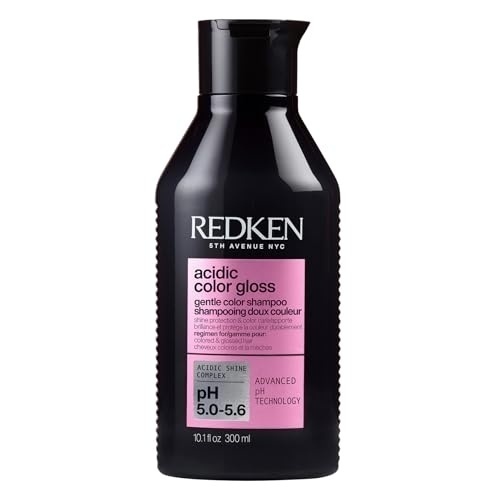 Bild von Redken Acidic Color Gloss Shampoo, Sulphate-Free for a Gentle Cleanse, Glass-Like Shine, For Coloured Treated Hair 300ml