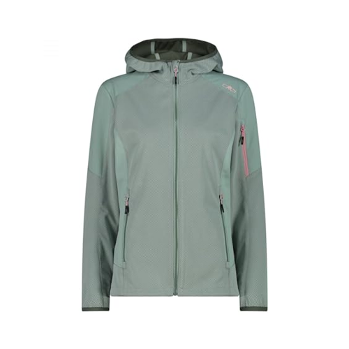 Bild von Woman Jacket Zip Hood 34A5246 46 grün - E421 jade