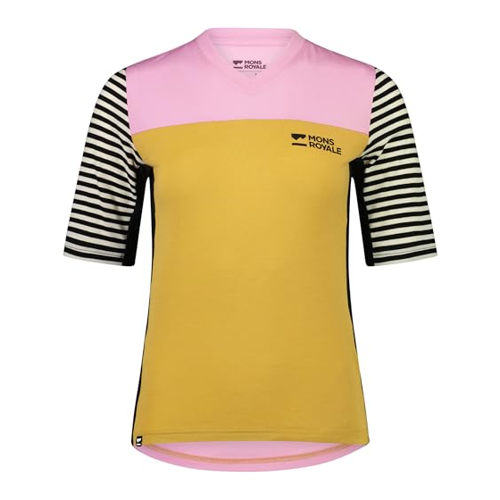 Bild von Mons Royale Redwood Merino Air-Con VT Damen (Gold XS) Radtrikots