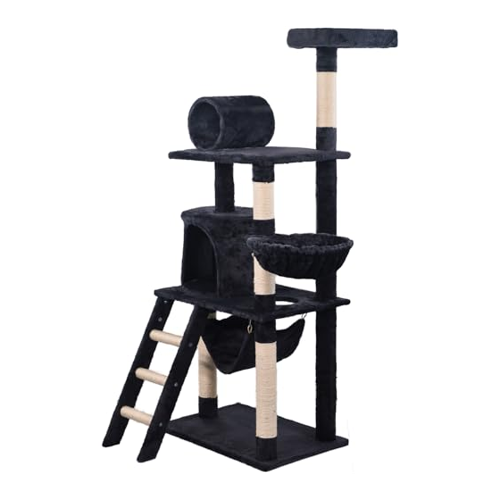 Bild von BENNO® Kratzbaum Kletterturm Katzenmöbel Sisal NALA, dunkelgrau