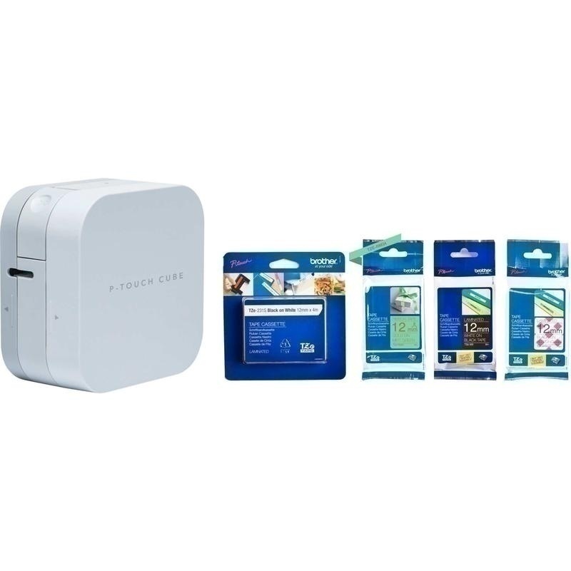 Bild von P-touch CUBE Startpaket | Etikettendrucker von Brother