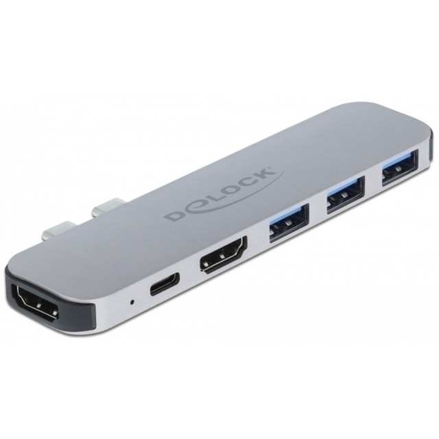 Bild von Dockingstation für MacBook im Test: DeLOCK Dual HDMI, Power Delivery