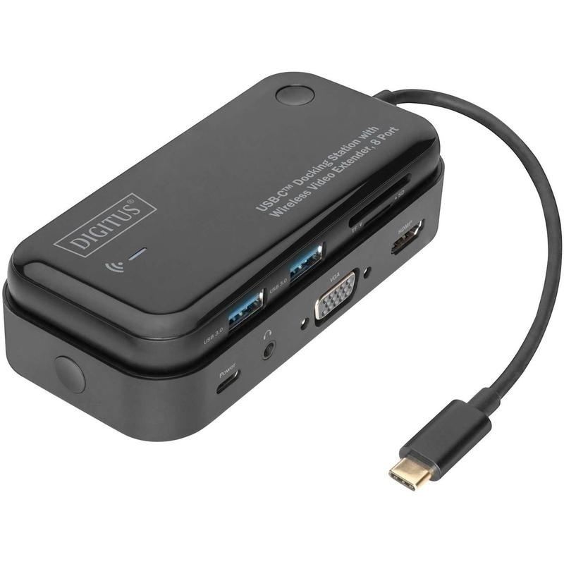 Bild von Umfassender Testbericht: Digitus DA-70890 USB-C Docking Station mit Wireless Video Extender