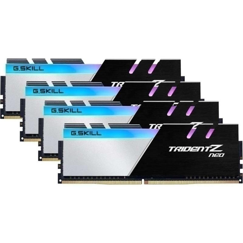 Bild von DIMM 64 GB DDR4-3200 (4x 16 GB) Quad-Kit | Arbeitsspeicher G.Skill TridentZ Neo Series