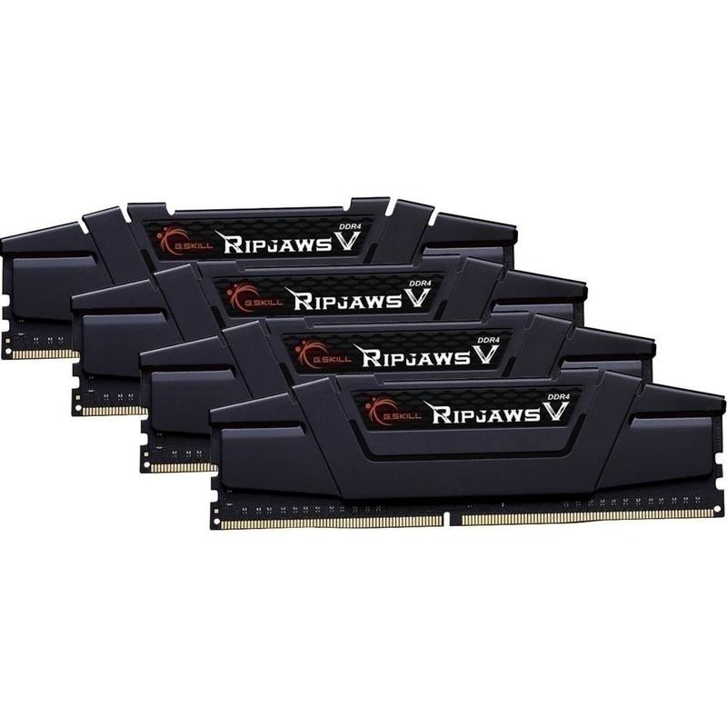 Bild von DIMM 64 GB DDR4-3600 (4x 16 GB) G.SKILL Ripjaws V Quad-Kit | Arbeitsspeicher