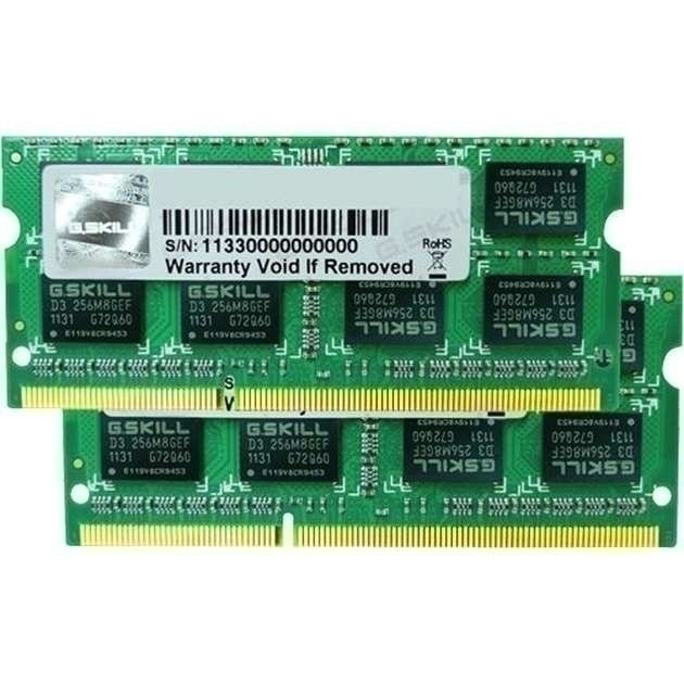 Bild von Testbericht: G.Skill SO-DIMM 8 GB DDR3-1600 (2x 4 GB) Dual-Kit, Arbeitsspeicher