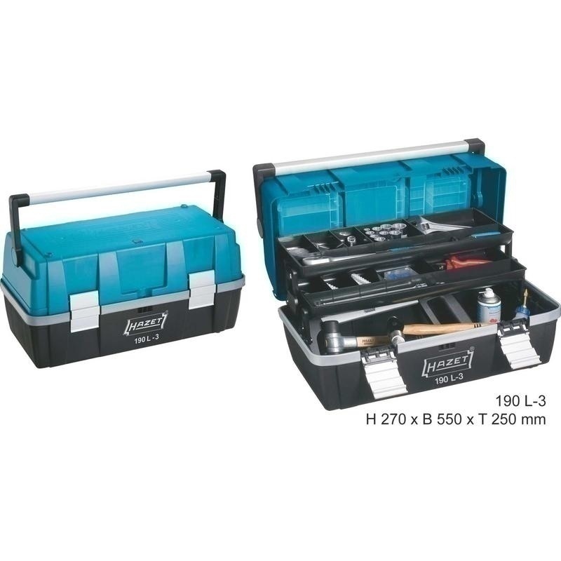 Bild von Kunststoff-Werkzeugkasten 190L-3 von Hazet