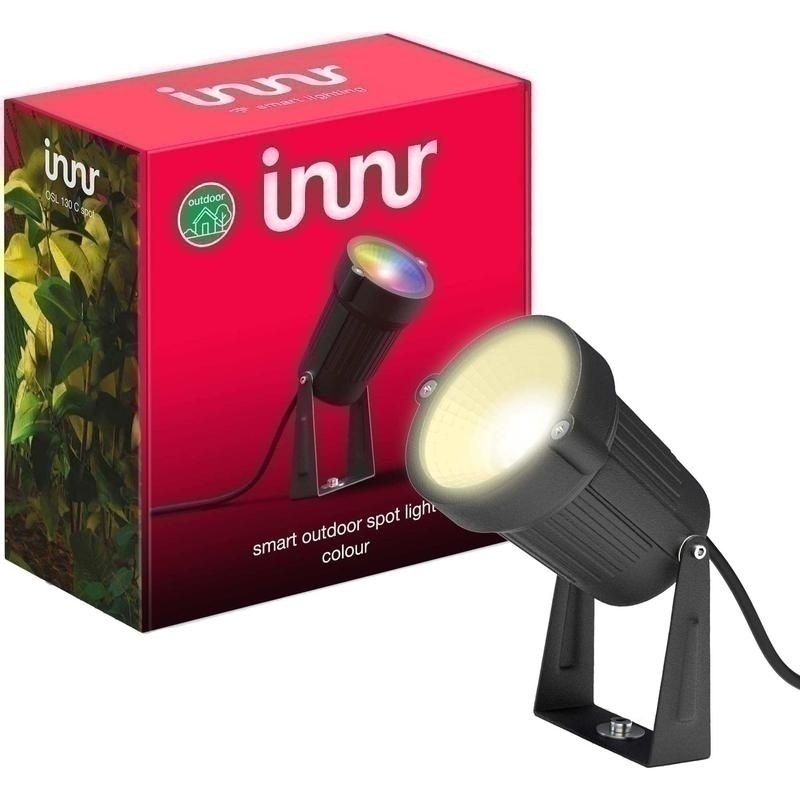 Bild von Outdoor Smart Spot Colour von Innr: Vielseitige LED-Leuchte für den Außenbereich