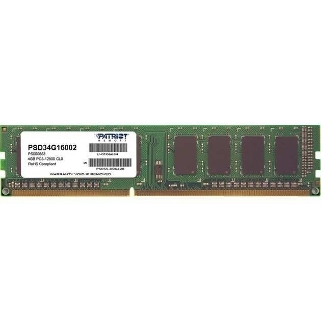 Bild von Testbericht: Patriot Signature Line 4GB DDR3-1600 Speichermodul (PSD34G16002)
