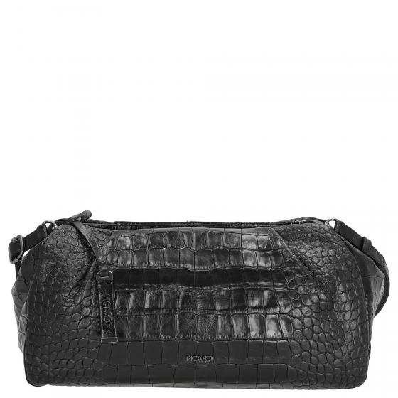 Bild von Picard Mara River Schultertasche 38 cm aus Rindleder in Kroko-Optik