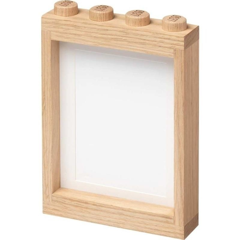 Bild von Testbericht: LEGO 1x4 Holz Bilderrahmen, Aufbewahrungsbox