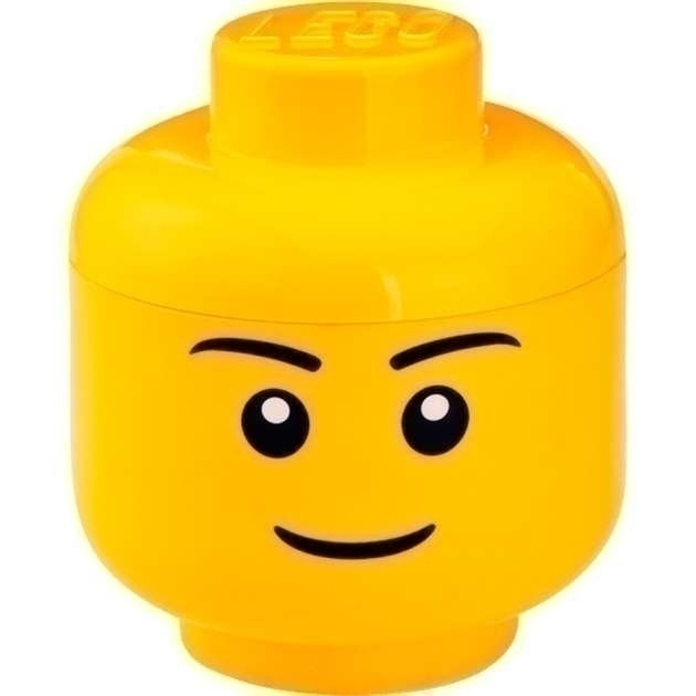 Bild von LEGO Iconic Storage Head - Die praktische Aufbewahrungsbox im LEGO-Design