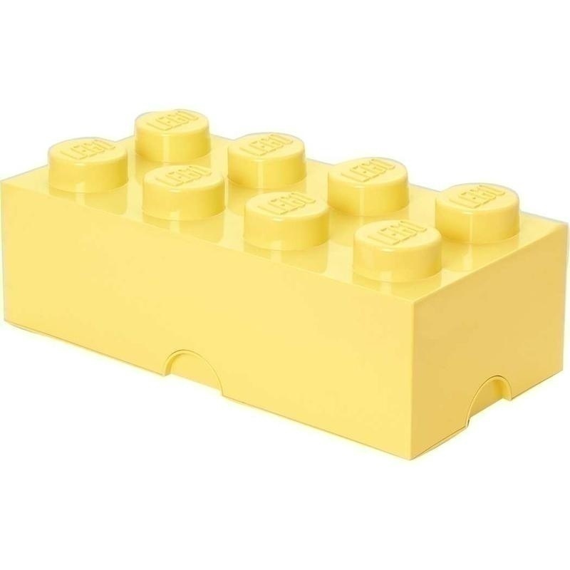 Bild von LEGO Storage Brick 8 Pastellgelb: Der Stylische Ordnungshüter