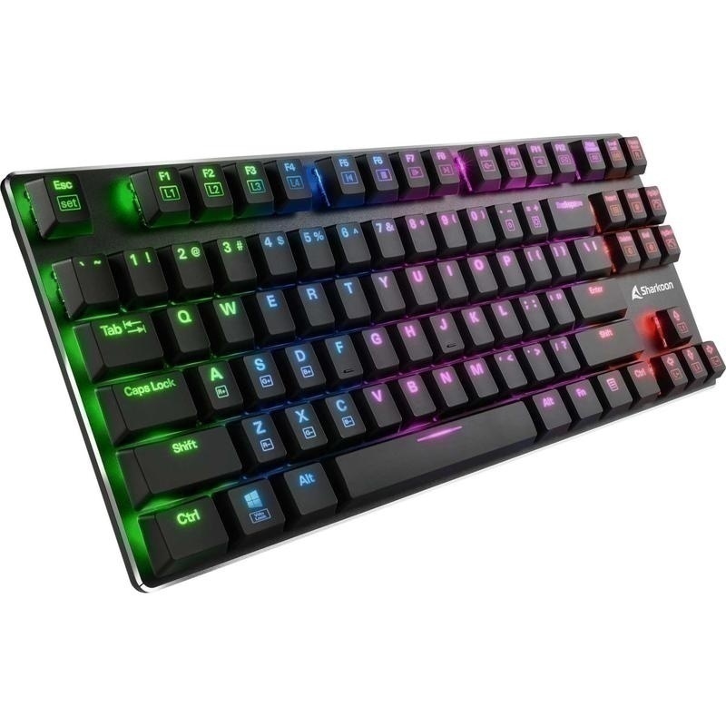 Bild von Sharkoon PureWriter TKL RGB - Eine kompakte Gaming-Tastatur im Test