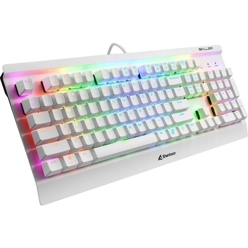 Bild von SKILLER SGK3 White, Gaming-Tastatur