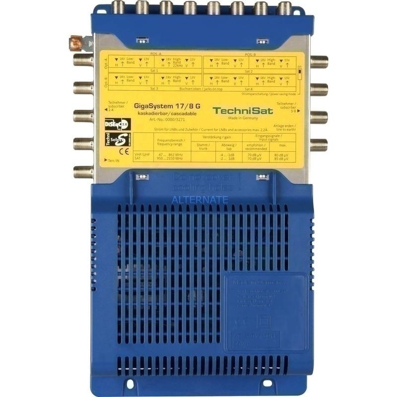 Bild von GigaSystem 17/8G Multischalter im Test: Leistungsstarke Satellitenverteilung für anspruchsvolle Nutzer