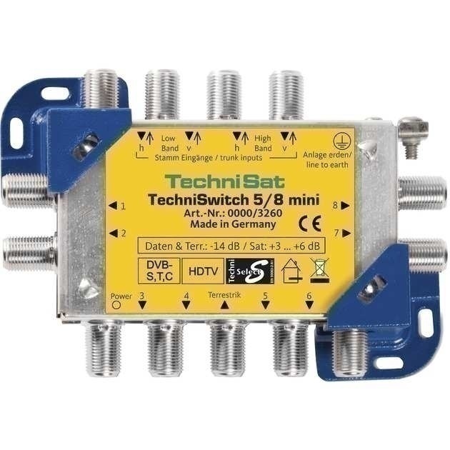 Bild von TechniSwitch 5/8 mini | Multischalter von TechniSat