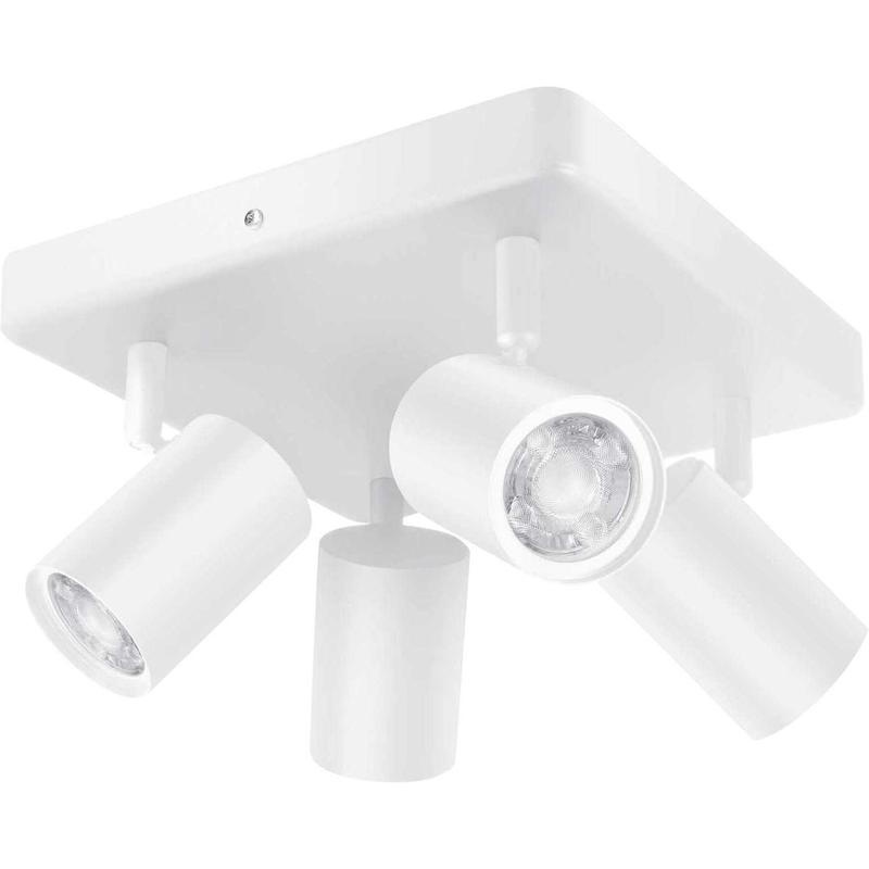 Bild von IMAGEO 4x einstellbarer Spot quadratische Platte, LED-Leuchte