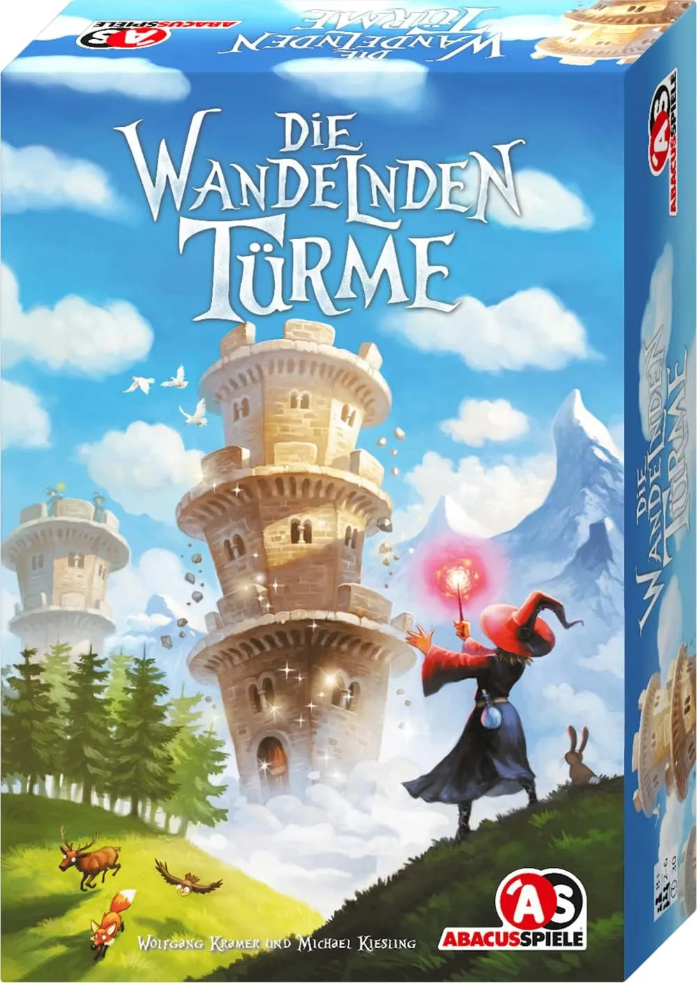Bild von ABACUSSPIELE 03221 Die wandelnden Türme Familienspiel in Blau mit einem Gewicht von 1208 g